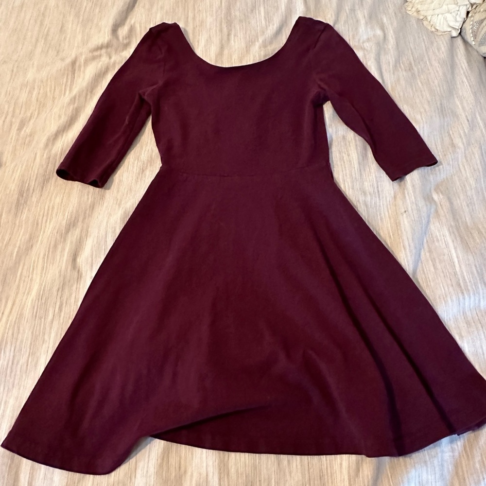 Purple express dress